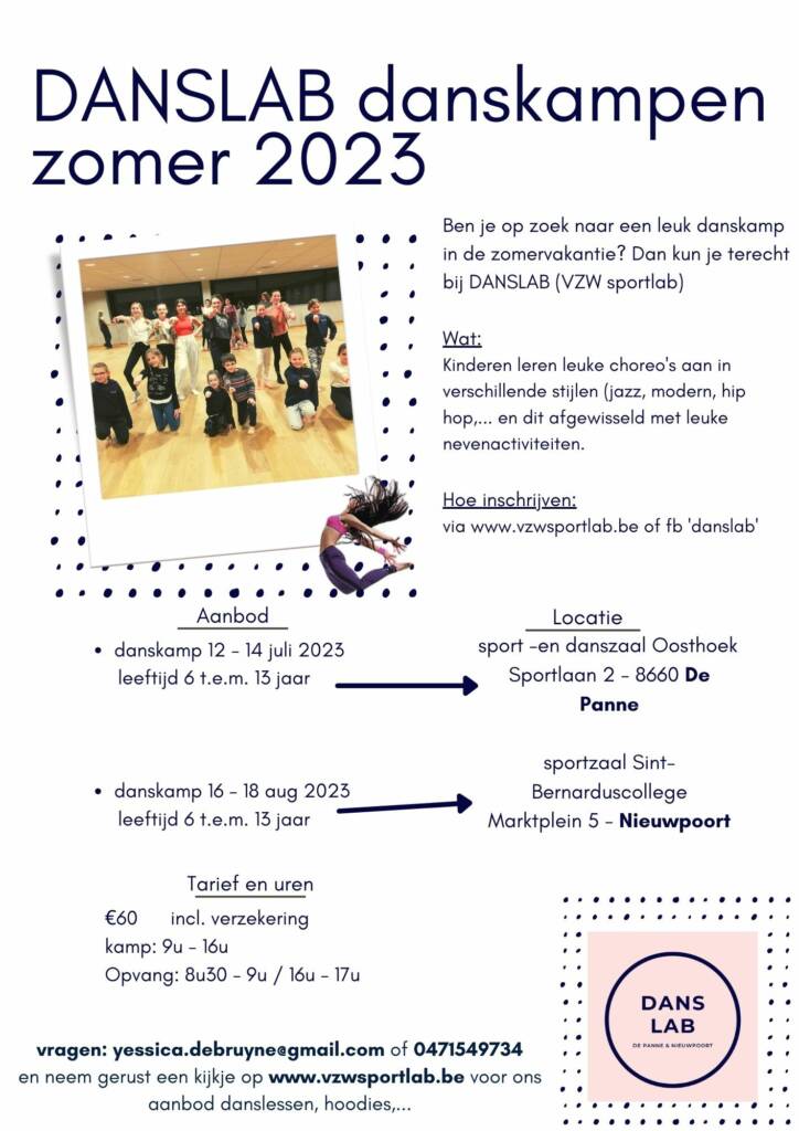 danslab danskampen zomer 2023